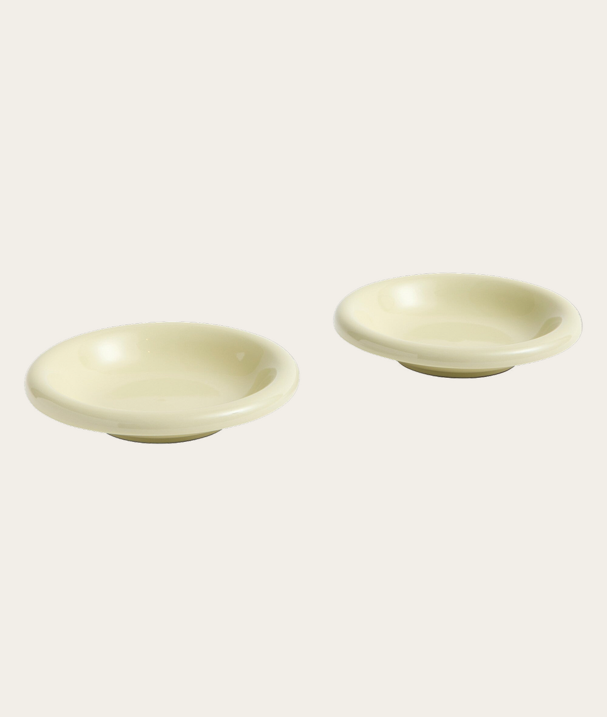 Plate Duo -  Cream